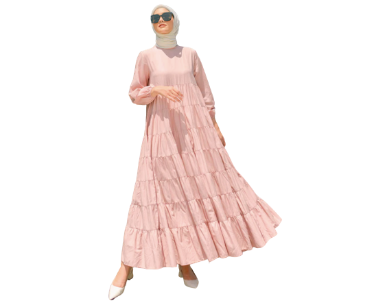 Detail Cara Foto Produk Gamis Nomer 18