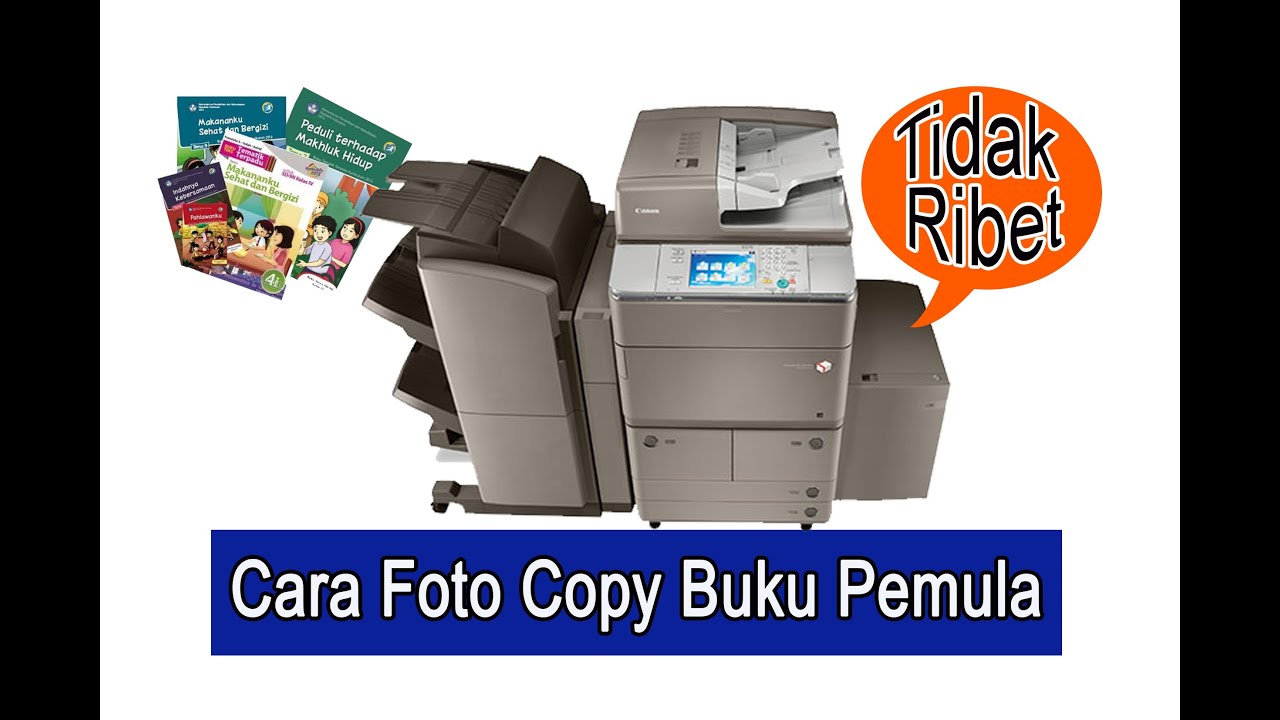 Detail Cara Fotocopy Buku Di Printer Canon Nomer 9