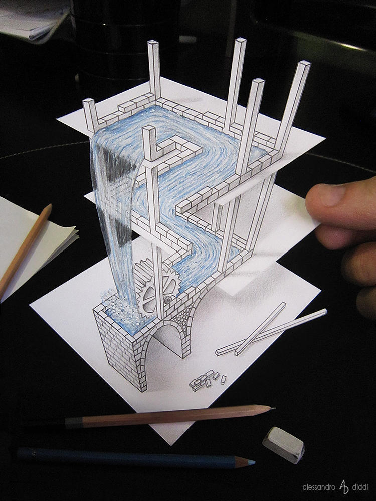 Detail Cara Gambar 3 Dimensi Nomer 30