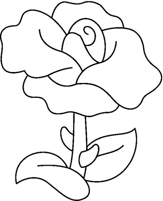 Detail Cara Gambar Bunga Mawar Sederhana Nomer 18