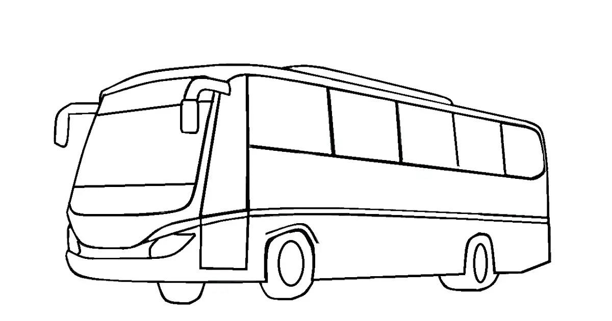 Detail Cara Gambar Bus Nomer 9