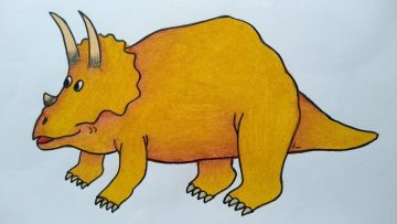 Detail Cara Gambar Dinosaurus Nomer 42