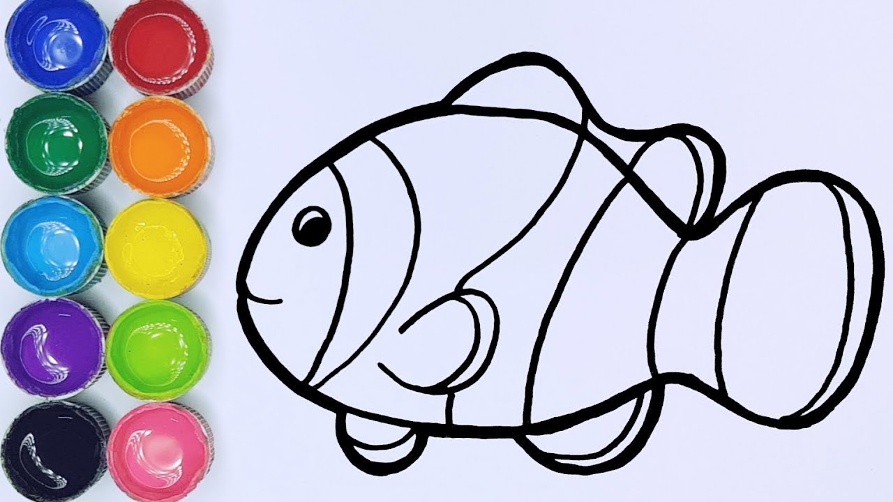 Detail Cara Gambar Ikan Nemo Nomer 11