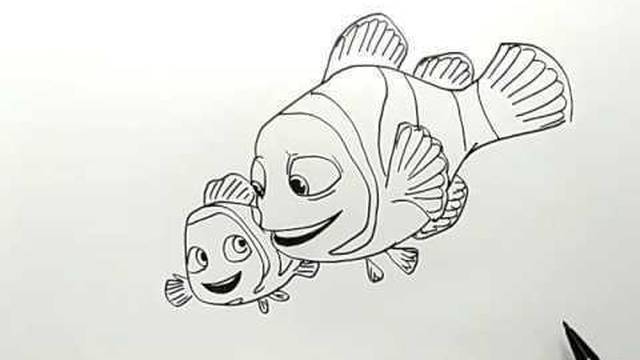 Detail Cara Gambar Ikan Nemo Nomer 26