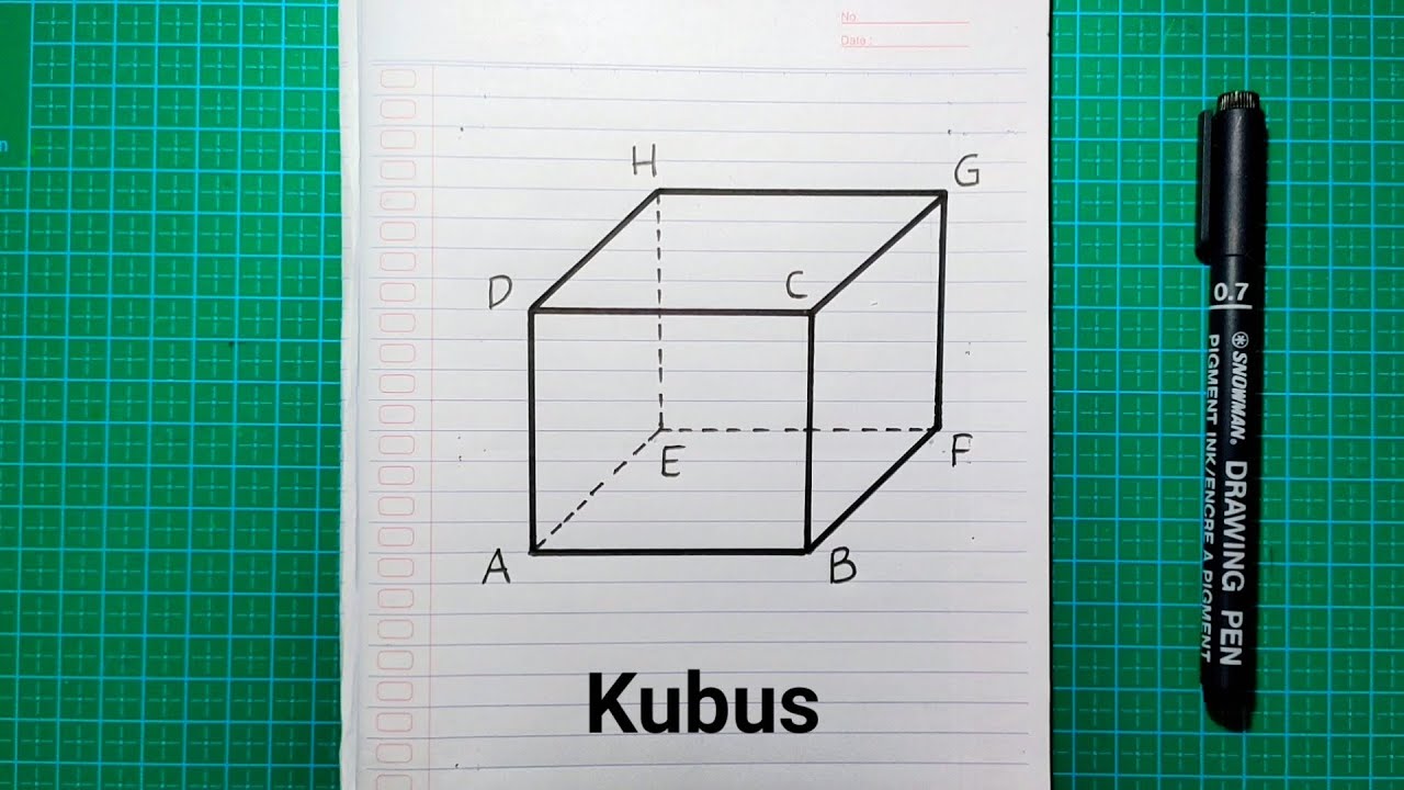 Detail Cara Gambar Kubus Nomer 6