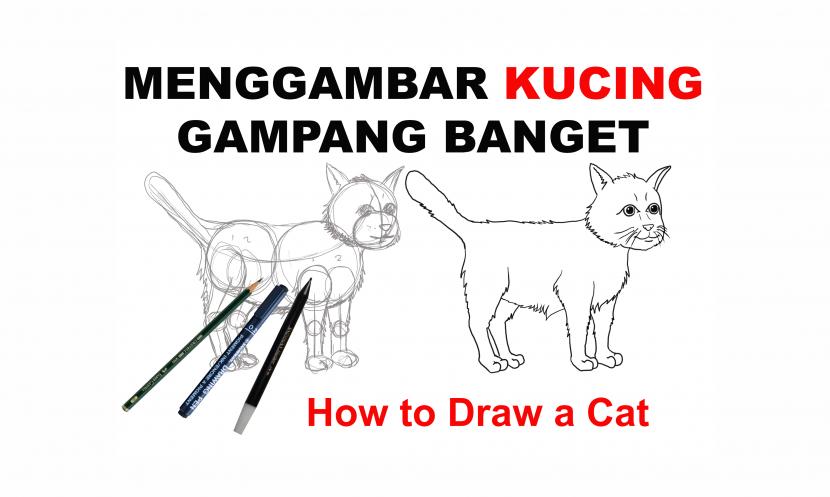 Detail Cara Gambar Kucing Nomer 23