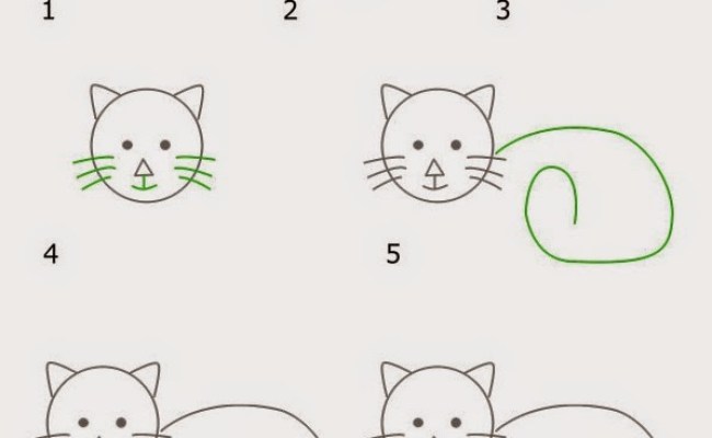 Detail Cara Gambar Kucing Lucu Nomer 8