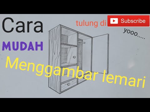 Detail Cara Gambar Lemari Nomer 3