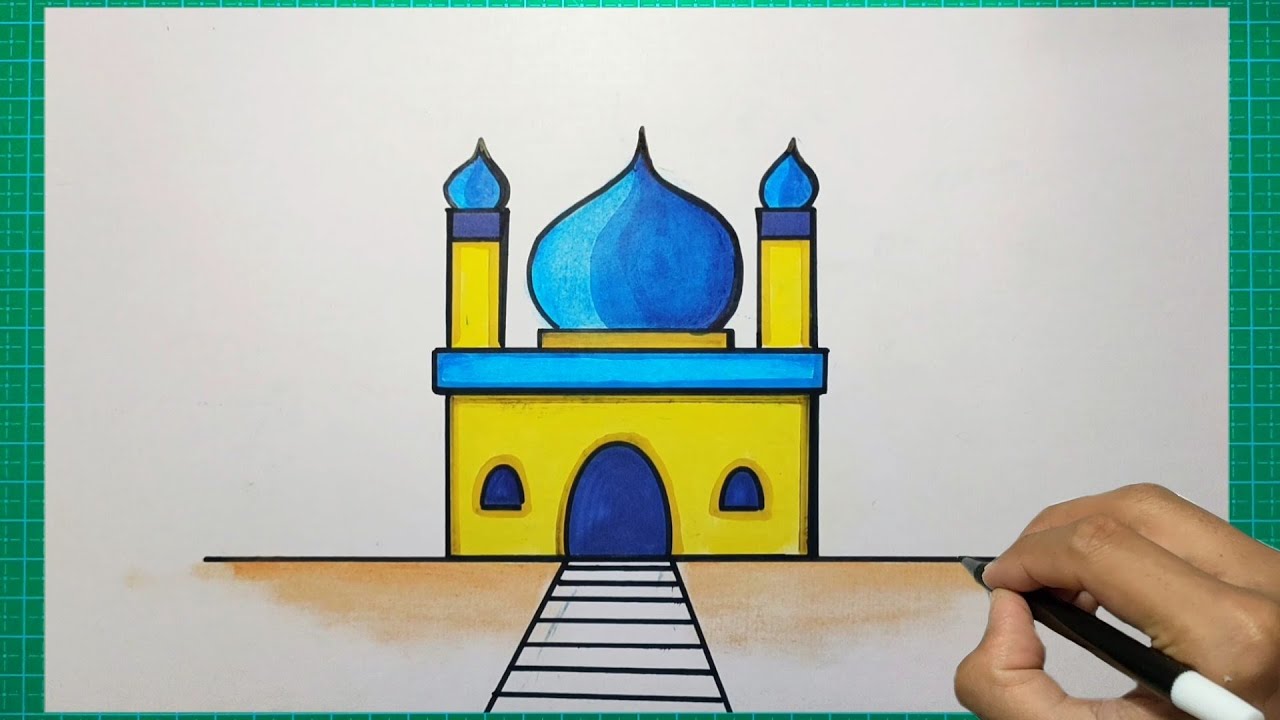 Detail Cara Gambar Masjid Nomer 21