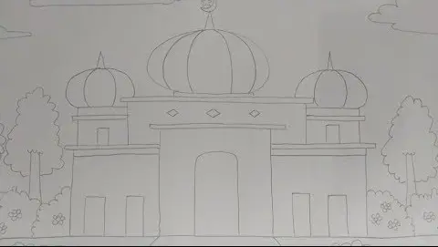 Detail Cara Gambar Masjid Nomer 30