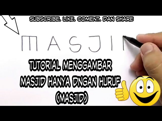 Detail Cara Gambar Masjid Nomer 39