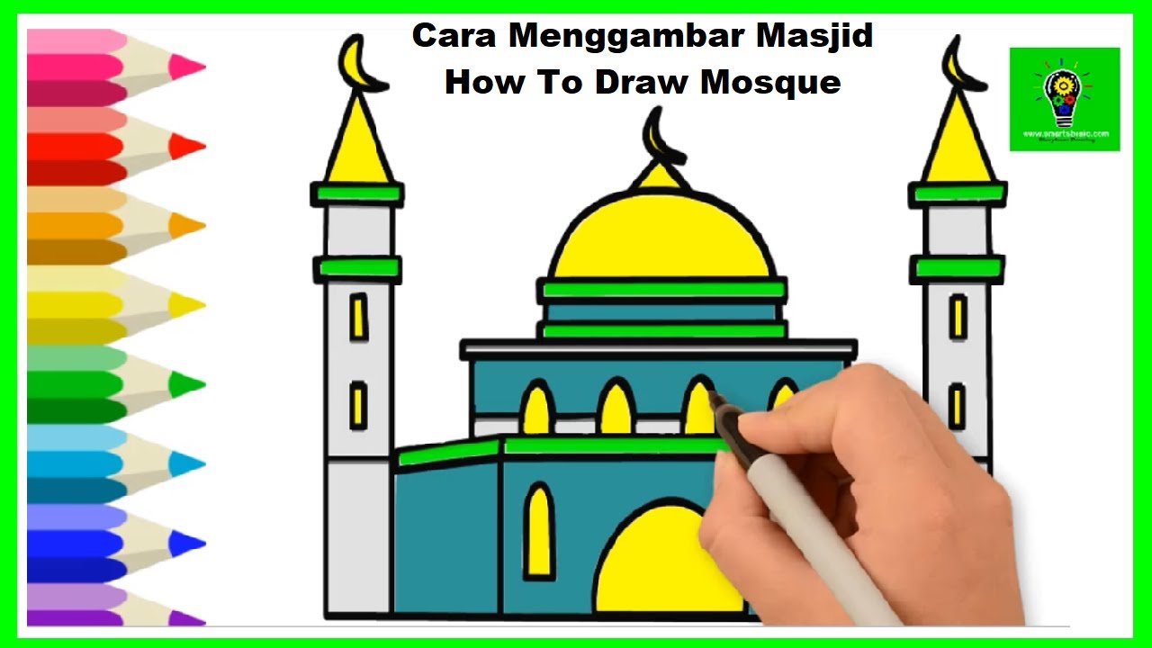 Detail Cara Gambar Masjid Nomer 49