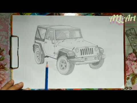 Detail Cara Gambar Mobil Jeep Nomer 14