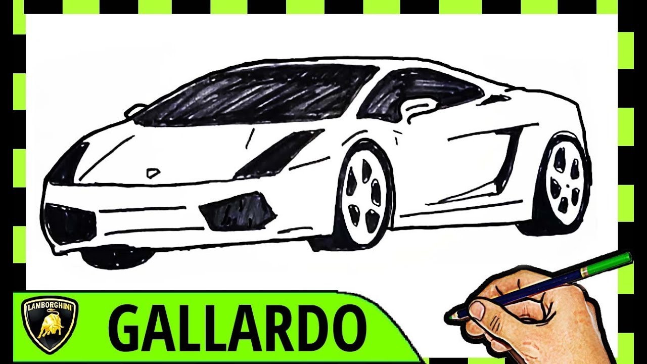 Detail Cara Gambar Mobil Lamborghini Nomer 12