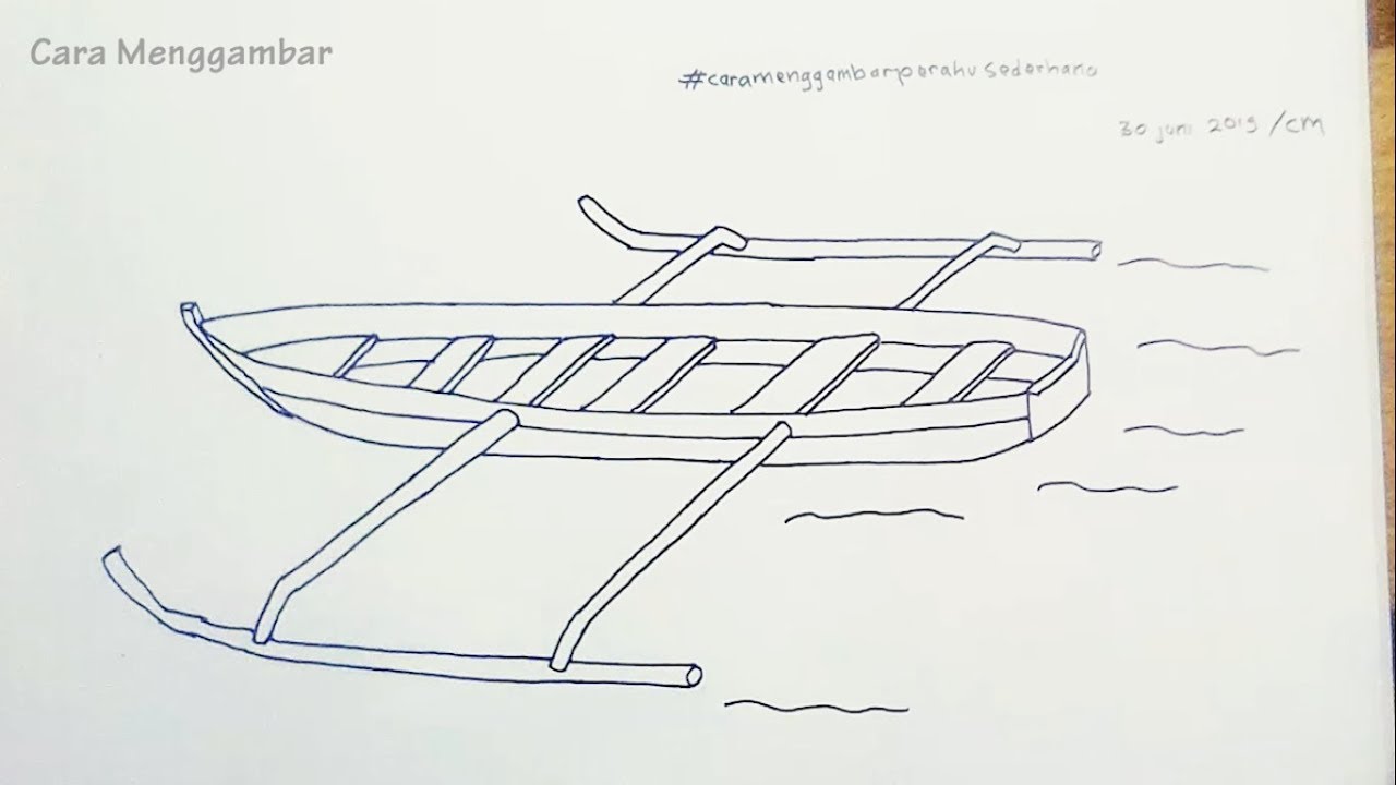 Detail Cara Gambar Perahu Nomer 15