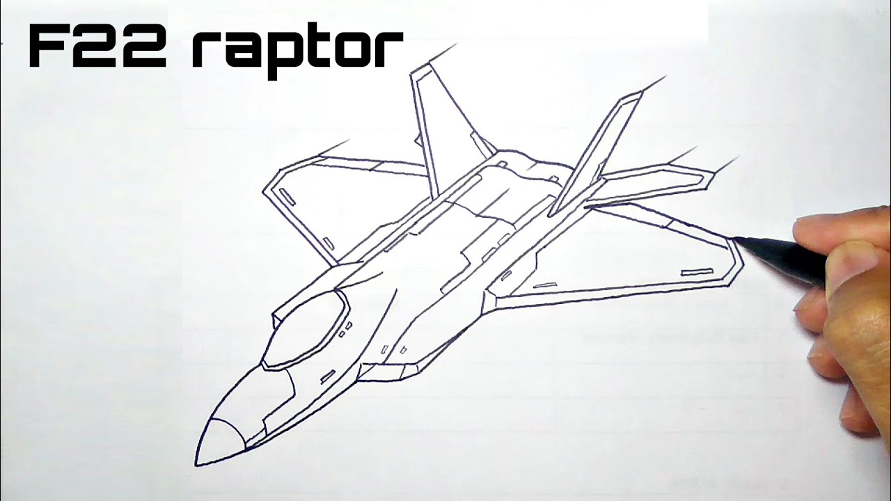 Detail Cara Gambar Pesawat Tempur Nomer 9