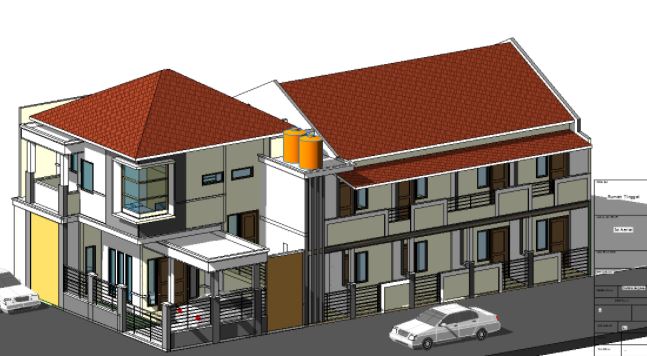 Detail Cara Gambar Rumah Dengan Autocad Nomer 44