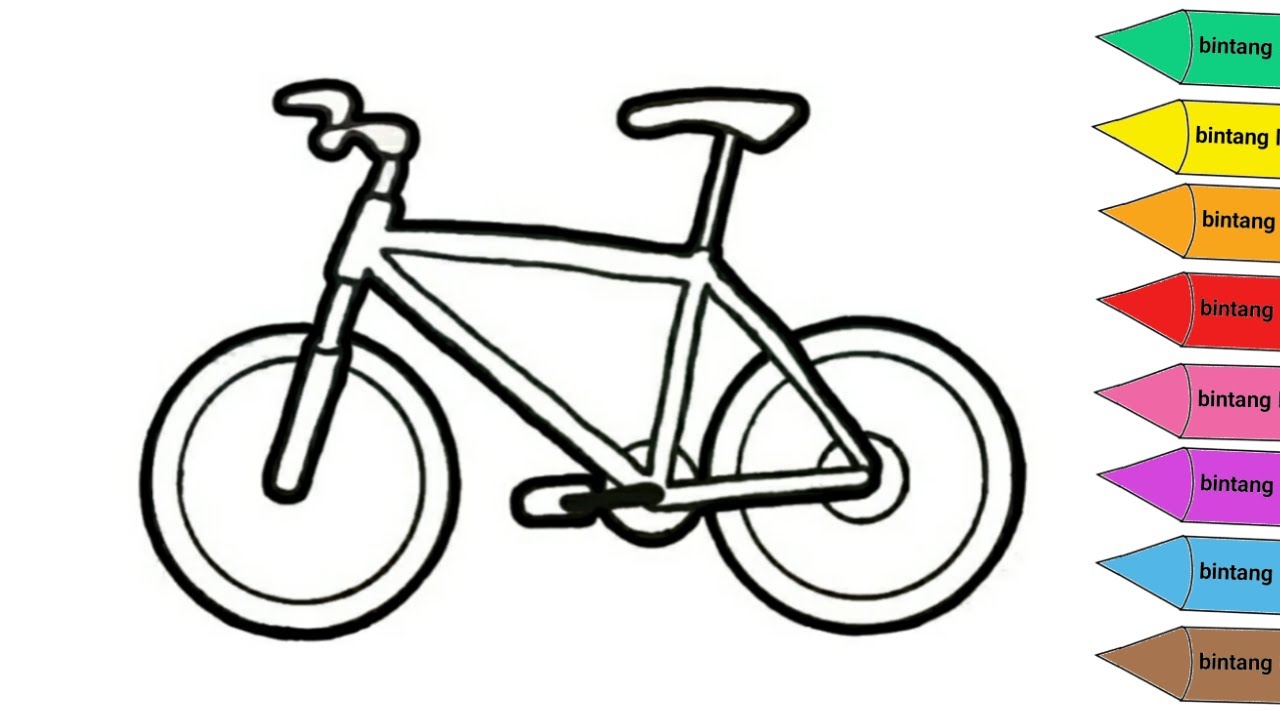Detail Cara Gambar Sepeda Nomer 2