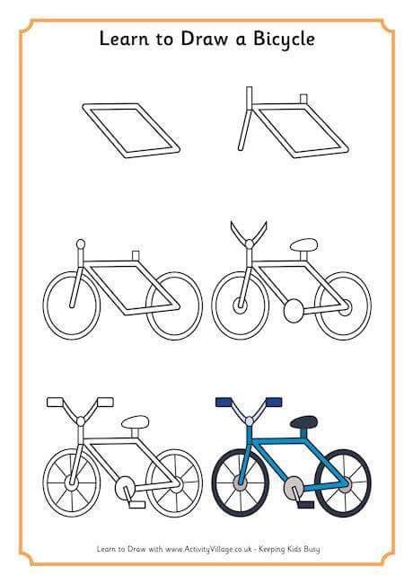 Detail Cara Gambar Sepeda Nomer 10