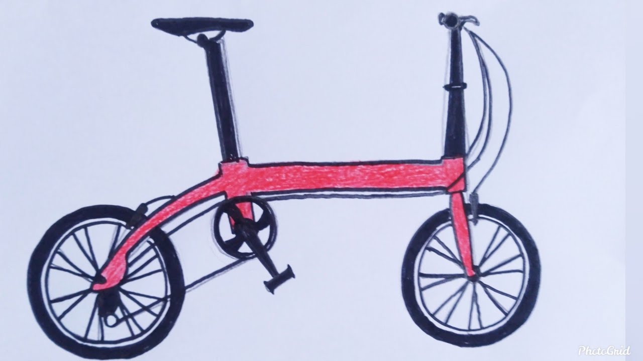 Detail Cara Gambar Sepeda Nomer 5