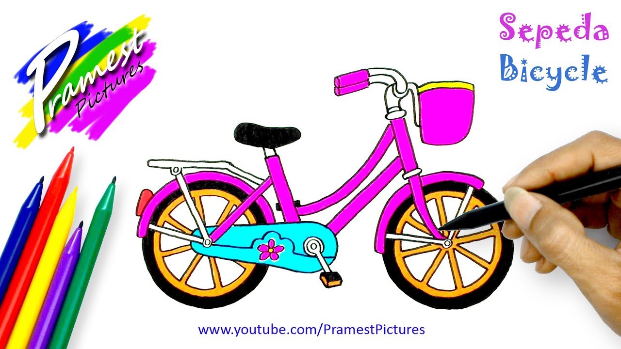 Detail Cara Gambar Sepeda Nomer 9