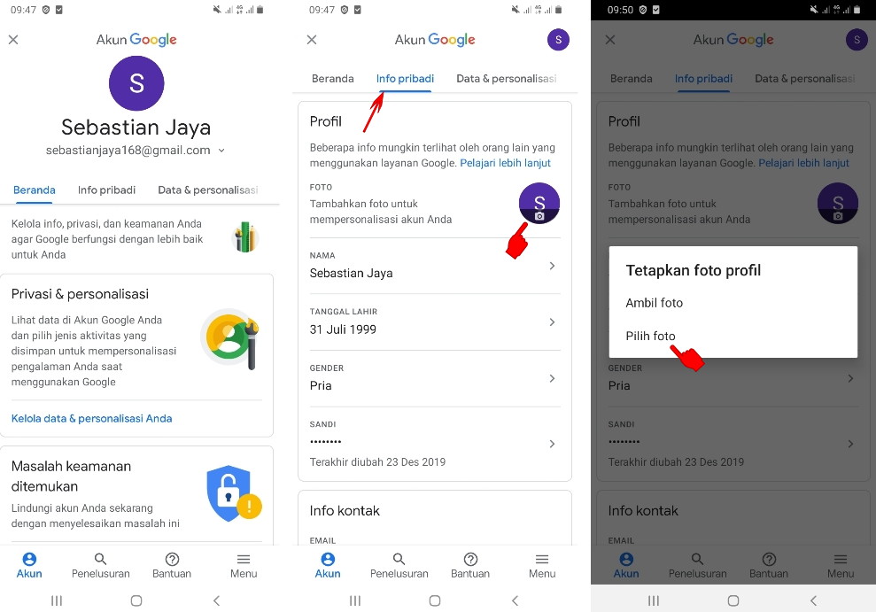 Detail Cara Ganti Foto Akun Google Nomer 14