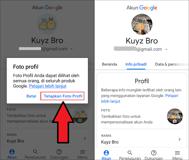 Detail Cara Ganti Foto Profil Akun Google Di Android Nomer 4