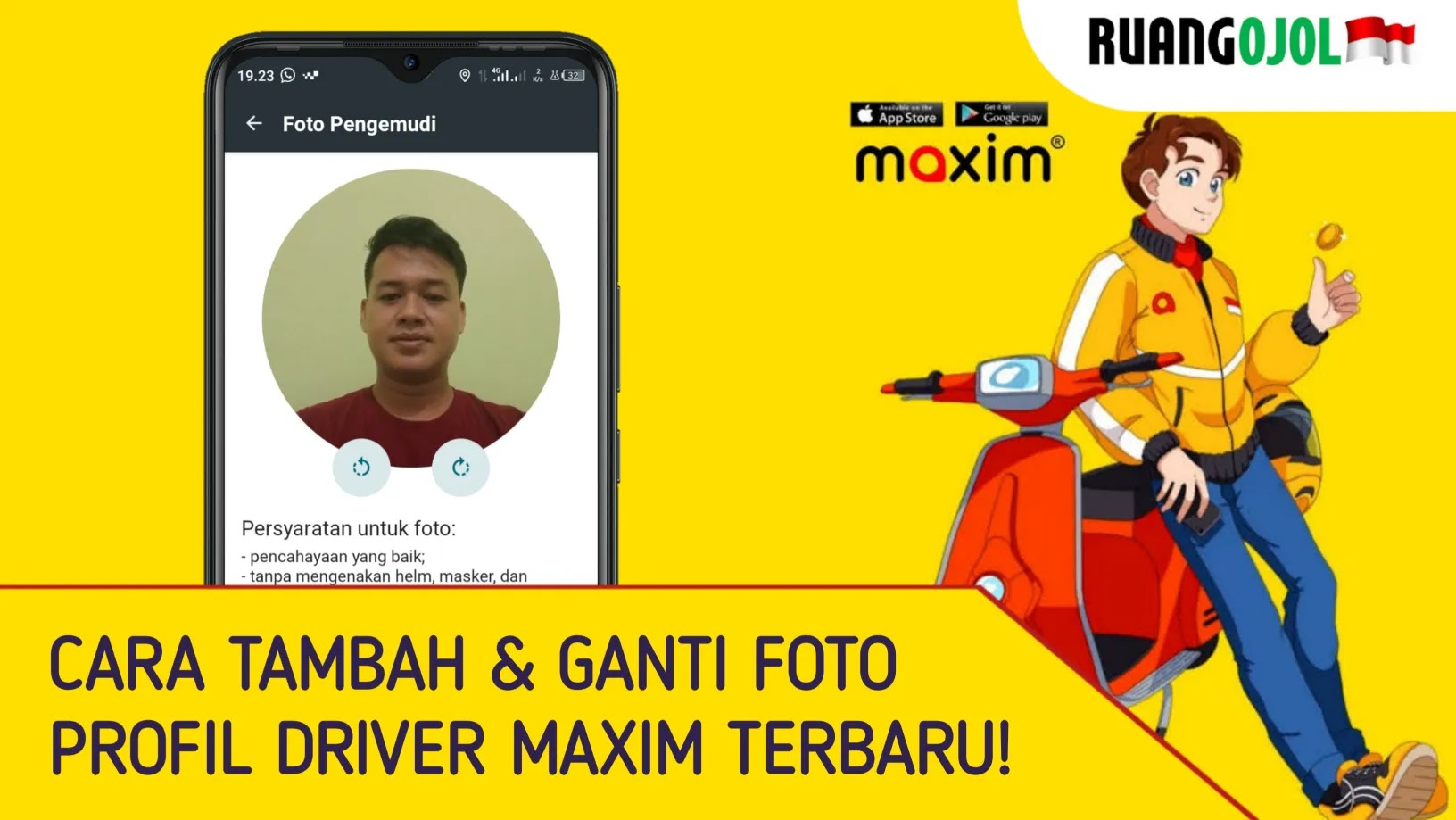 Detail Cara Ganti Foto Profil Driver Gojek Nomer 19