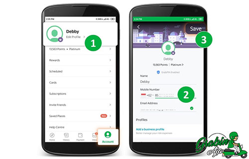 Detail Cara Ganti Foto Profil Driver Gojek Nomer 5