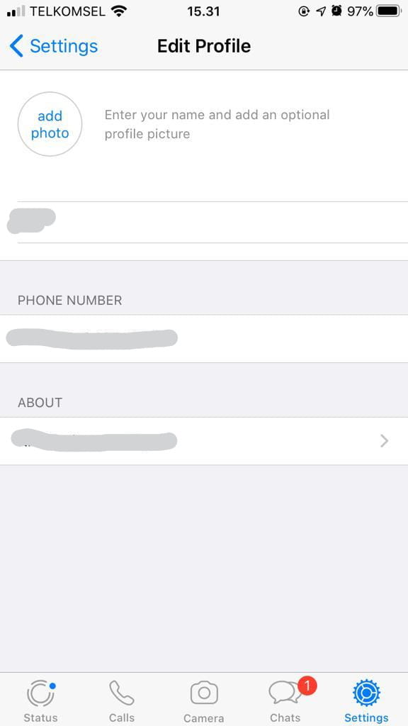 Cara Ganti Foto Profil Whatsapp Di Iphone - KibrisPDR