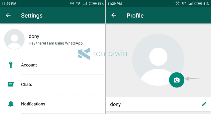 Detail Cara Ganti Foto Profil Whatsapp Di Iphone Nomer 2