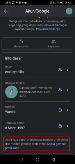 Cara Hapus Foto Profil Google - KibrisPDR