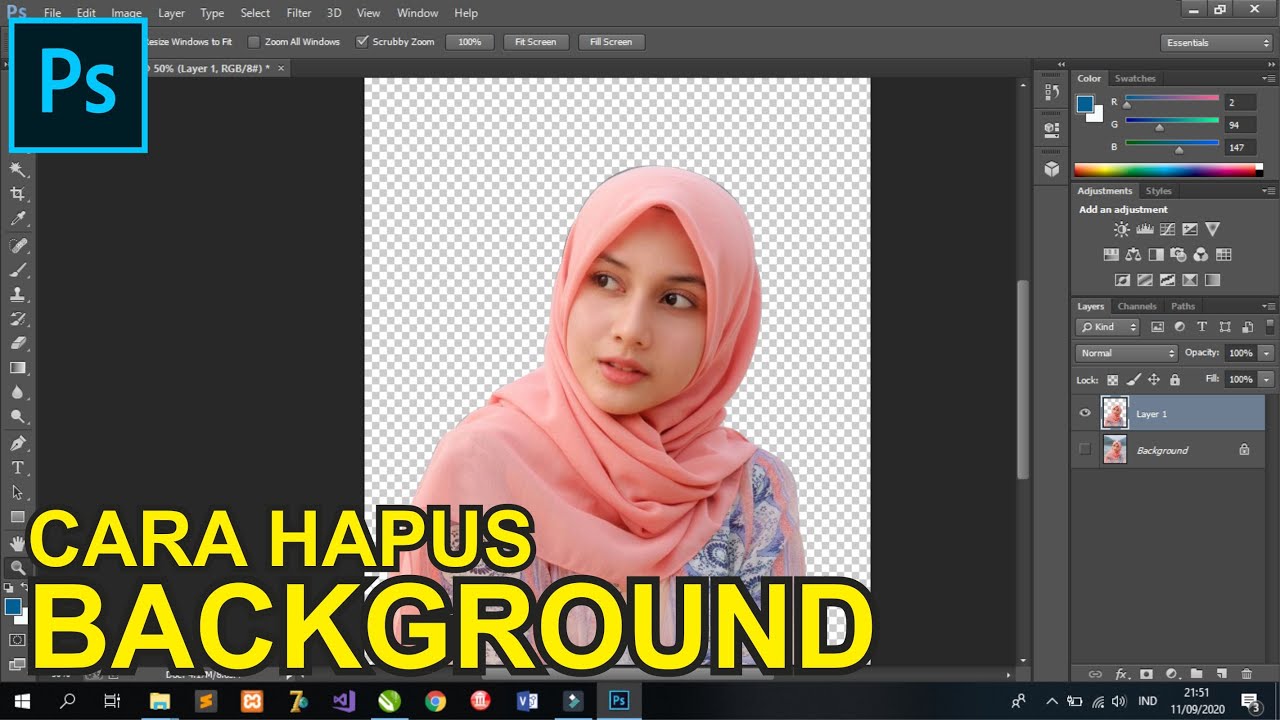 Detail Cara Hilangkan Background Foto Nomer 3