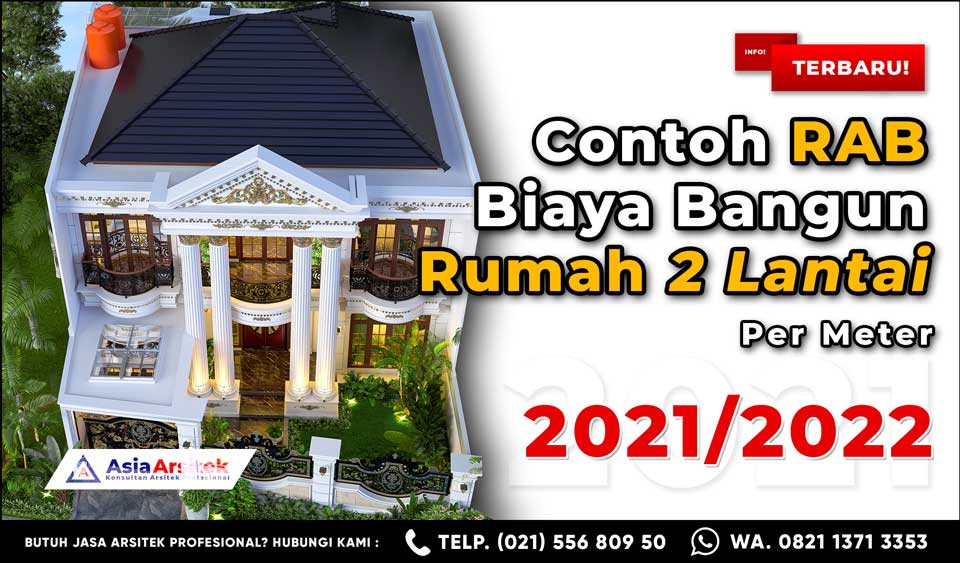 Detail Cara Hitung Rab Rumah 2 Lantai Nomer 14