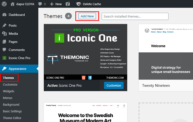 Detail Cara Instal Template Di Wordpress Nomer 4