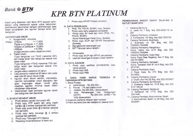 Detail Cara Kredit Rumah Di Bank Btn Nomer 38