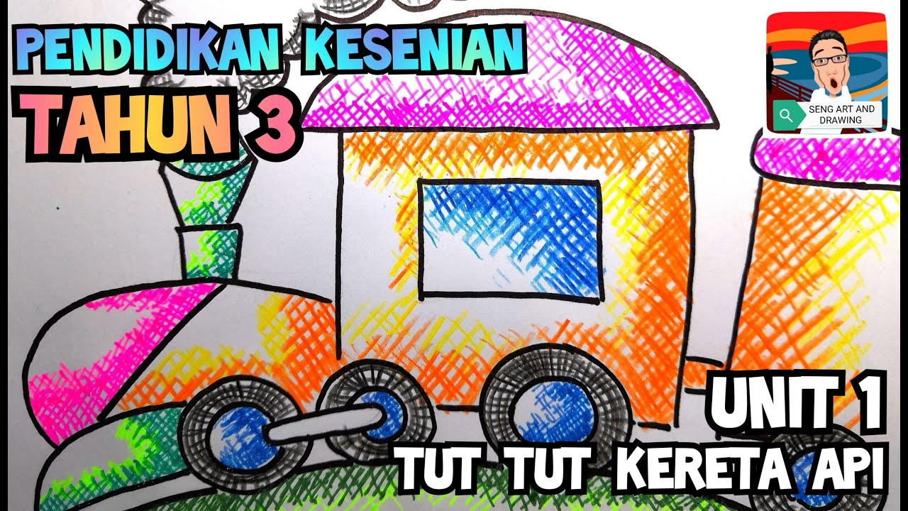 Detail Cara Lukis Kereta Api Nomer 14