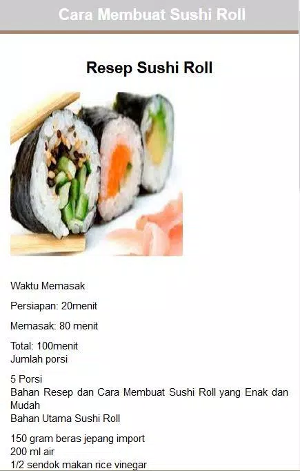 Detail Cara Makan Sushi Nomer 19