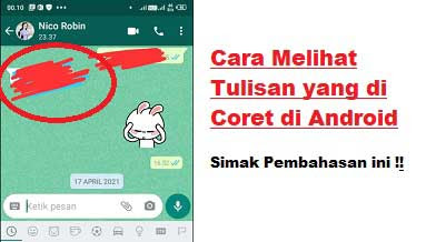 Detail Cara Melihat Gambar Yang Sudah Dicoret Nomer 3