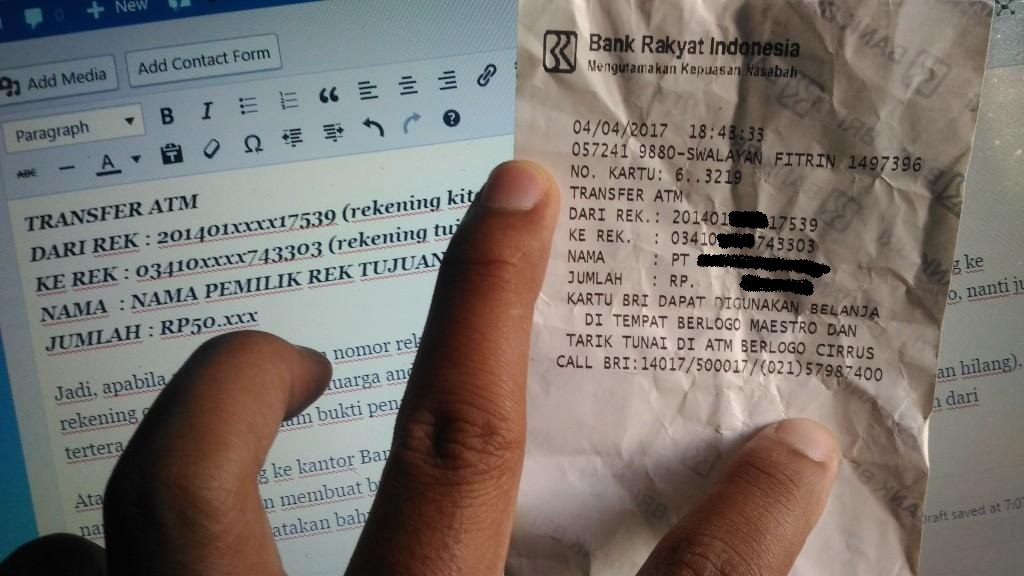 Detail Cara Melihat No Rekening Bri Di Buku Tabungan Nomer 30