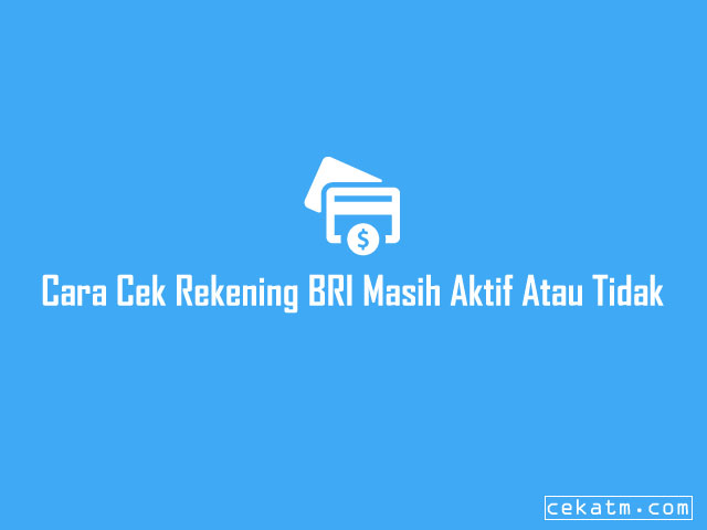 Detail Cara Melihat No Rekening Bri Di Buku Tabungan Nomer 52