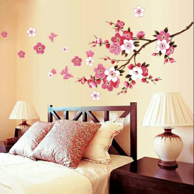 Detail Cara Melukis Bunga Sakura Di Dinding Nomer 21