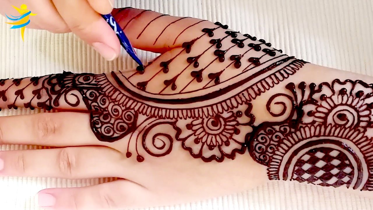 Detail Cara Melukis Tangan Dengan Henna Simple Nomer 17