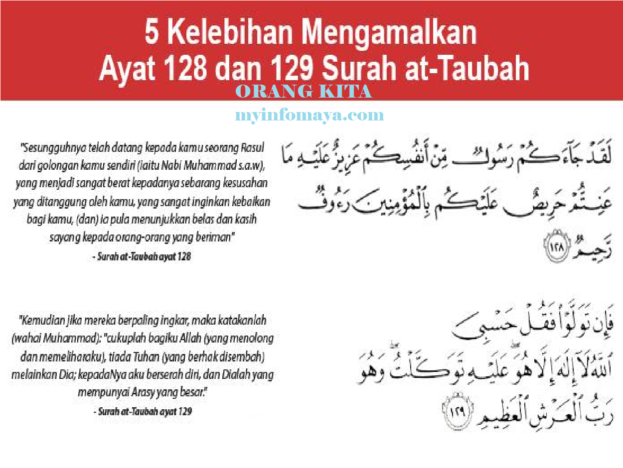 Cara Memanggil Khodam Surat At Taubah Ayat 128 129 - KibrisPDR