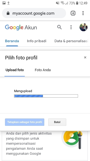 Detail Cara Memasang Foto Profil Di Akun Google Nomer 14