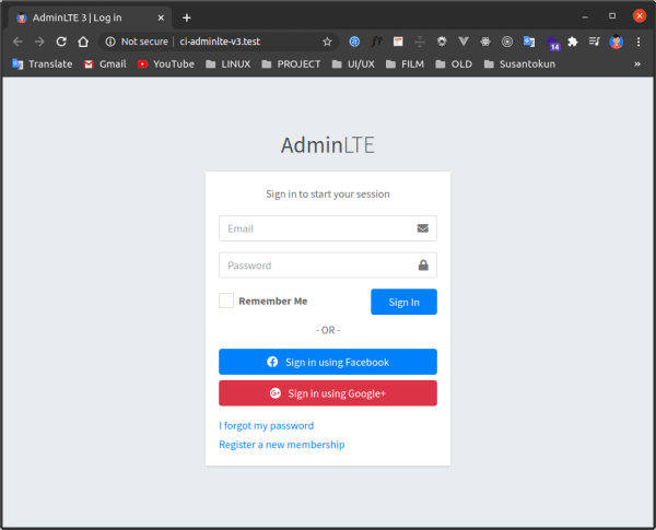 Detail Cara Memasang Template Admin Di Codeigniter Nomer 35