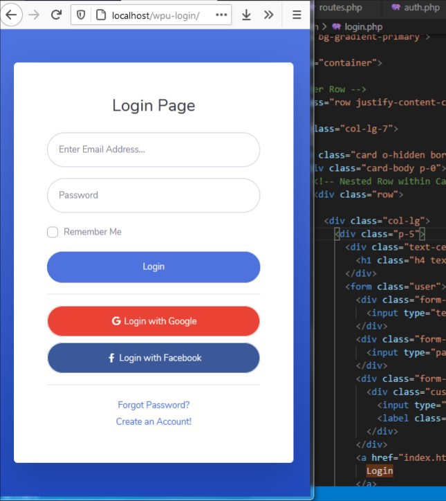 Detail Cara Memasang Template Admin Di Codeigniter Nomer 46