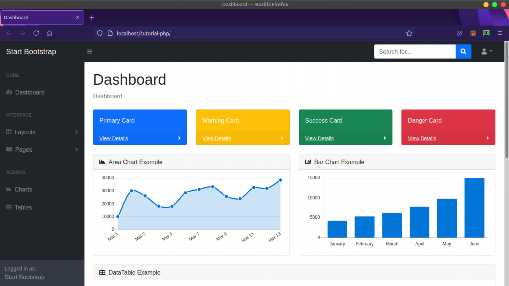Detail Cara Memasang Template Bootstrap Nomer 3