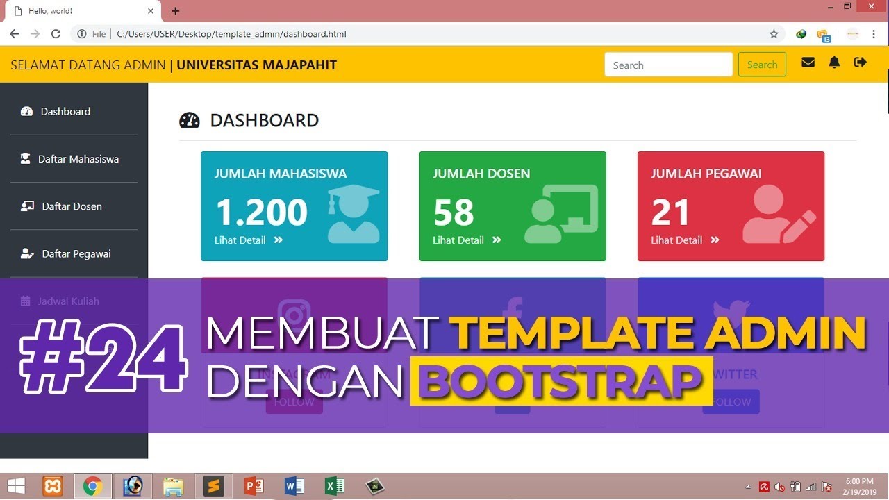 Detail Cara Memasang Template Bootstrap Nomer 21