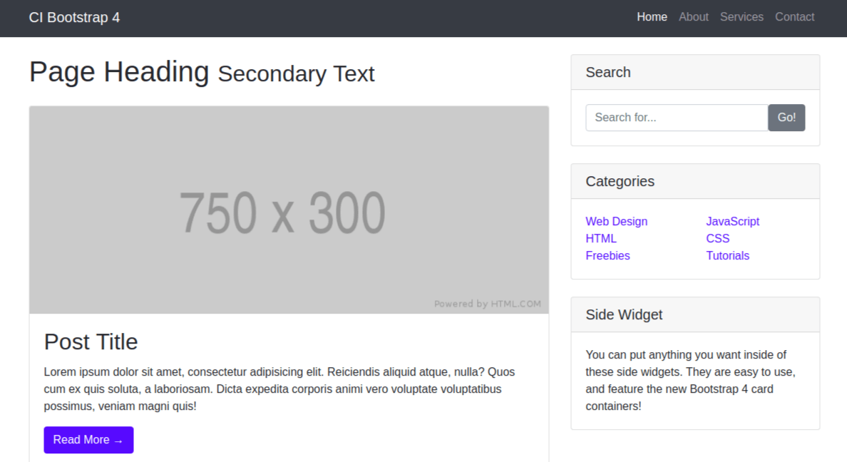 Detail Cara Memasang Template Bootstrap Nomer 9